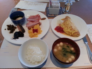 ホテル日航東京　朝食バイキング