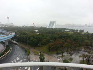 ホテル日航東京　バルコニー