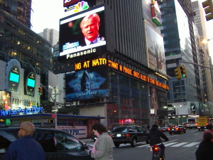 マンハッタン　タイムズスクエア
