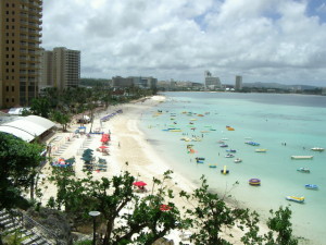 グアム　タモンビーチ