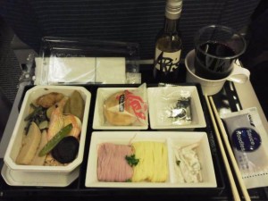 全日空　成田　広州　機内食