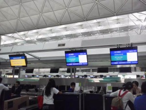 香港空港　シンガポール航空