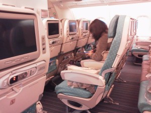 シンガポール航空HKG-SINエコノミークラス