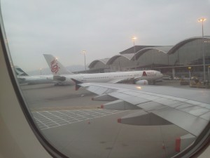 シンガポール航空HKG-SINエコノミークラス