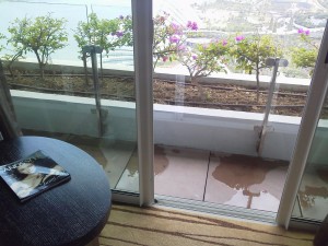 シンガポール マリーナベイサンズ バルコニー