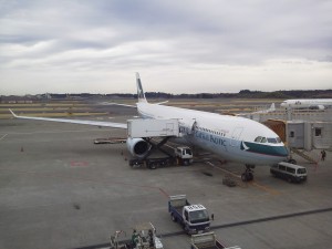 CX キャセイパシフィック　東京成田　香港