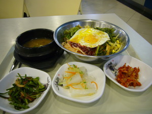 金浦空港　フードコート