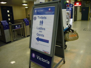 ロンドン　トイレ