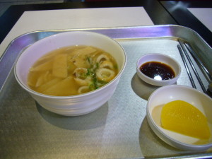 金浦キンポ空港　フードコート　オデン