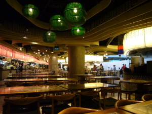 マリーナベイサンズ　フードコート