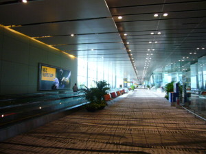 チャンギ空港　搭乗ゲート